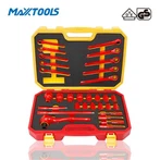 딥 핸들이 있는 31개 VDE 도구 세트