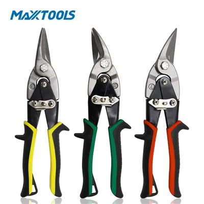 클래식 항공 주석 절단 핸들 직선형 왼쪽 오른쪽 핸들